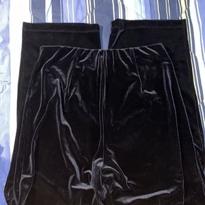 First Issue Liz Claiborne Velvety Black Pants